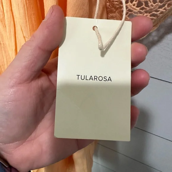 NWT Tularosa Peach Dress Size Small - Picture 4 of 14